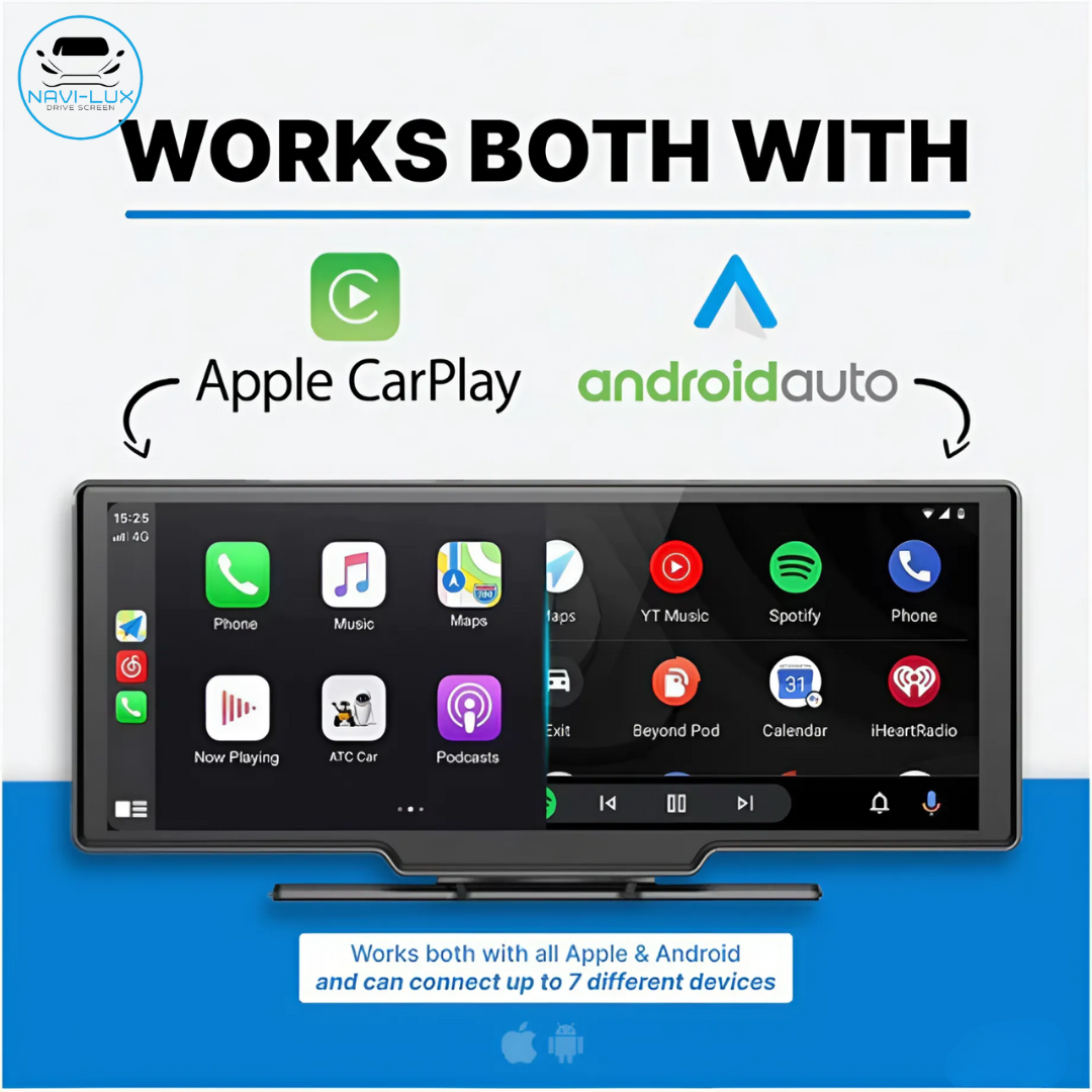 Navi-lux 2.0™ Widescreen - Apple Carplay & Android Auto