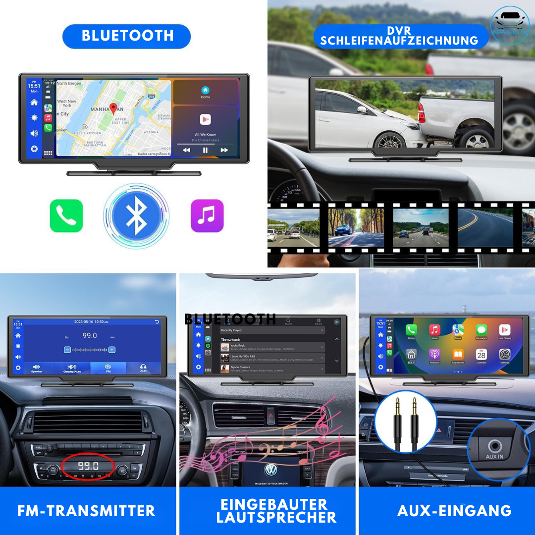 Navi-lux 2.0™ Widescreen - Apple Carplay & Android Auto