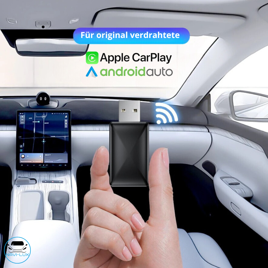 MiniWireless-Lux™ - Apple Carplay and Android Auto